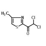 CAS#: 87830-82-8, 2,2-Dichloro-1-(4-methyl-1,3-thiazol-2-yl)ethanone