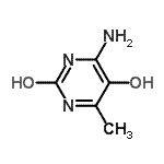 CAS 登录号：87834-03-5， 4-氨基-5-羟基-6-甲基-2(1H)-嘧啶酮