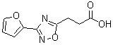 CAS 登录号：878437-14-0， 3-[3-(2-呋喃基)-1,2,4-恶二唑-5-基]丙酸
