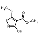 CAS#: 878477-22-6, Methyl 5-(methylsulfanyl)-3-oxo-2,3-dihydro-1,2-thiazole-4-carboxylate