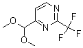 CAS#: 878760-47-5, 4-(Dimethoxymethyl)-2-(Trifluoromethyl)-Pyrimidine