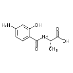 CAS#: 879123-40-7, N-(4-Amino-2-hydroxybenzoyl)-L-alanine