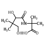 CAS 登录号：879268-44-7， N-(2,4-二羟基-3,3-二甲基丁酰基)-2-甲基丙氨酸