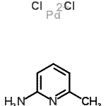CAS#: 87936-24-1, Palladium(2+) chloride - 6-methyl-2-pyridinamine (1:2:1)