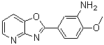 CAS#: 879590-14-4, 2-Methoxy-5-([1,3]oxazolo[4,5-b]pyridin-2-yl)aniline