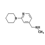 CAS#: 879896-58-9, N-Methyl-1-[2-(1-piperidinyl)-4-pyridinyl]methanamine