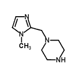 CAS#: 880361-71-7, 1-[(1-Methyl-1H-imidazol-2-yl)methyl]piperazine