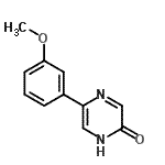 CAS#: 88066-90-4, 5-(3-Methoxyphenyl)-2(1H)-pyrazinone