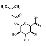 CAS 登录号：88070-93-3， 1-O-(3-甲基丁酰基)-beta-D-吡喃葡萄糖醛酸