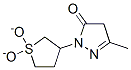 CAS 登录号：881-38-9， 2-(1,1-二氧代四氢噻吩-3-基)-5-甲基-2,4-二氢-3H-吡唑-3-酮