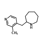 CAS#: 881040-70-6, 2-[(3-Methyl-4-pyridinyl)methyl]azepane
