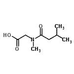 CAS#: 88127-29-1, N-Methyl-N-(3-methylbutanoyl)glycine