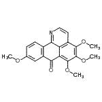 CAS#: 88142-60-3, 4,5,6,9-Tetramethoxy-7H-dibenzo[de,h]quinolin-7-one