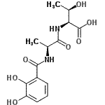 CAS#: 88167-28-6, N-(2,3-Dihydroxybenzoyl)-L-alanyl-L-threonine