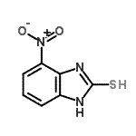 CAS#: 88218-10-4, 4-Nitro-1,3-dihydro-2H-benzimidazole-2-thione