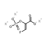 CAS#: 88253-16-1, Tripotassium (2Z)-3-fluoro-2-(phosphonatooxy)acrylate