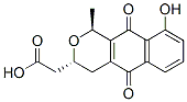 CAS#: 88293-09-8, 3,4,5,10-Tetrahydro-9-Hydroxy-1-Methyl-5,10-Dioxo-(1S,3R)-1H-Naphtho[2,3-c]Pyran-3-Acetic Acid