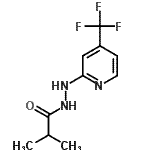 CAS#: 883010-71-7, 2-Methyl-N'-[4-(trifluoromethyl)-2-pyridinyl]propanehydrazide