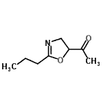 CAS#: 88309-21-1, 1-(2-Propyl-4,5-dihydro-1,3-oxazol-5-yl)ethanone