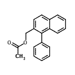 CAS#: 883221-24-7, (1-Phenyl-2-naphthyl)methyl acetate