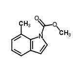 CAS#: 883233-95-2, Methyl 7-methyl-1H-indole-1-carboxylate