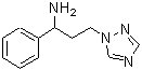 CAS#: 883291-44-9, 1-Phenyl-3-(1H-1,2,4-triazol-1-yl)-1-propanamine