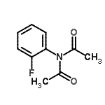 CAS#: 883555-12-2, N-Acetyl-N-(2-fluorophenyl)acetamide