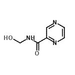 CAS#: 88394-04-1, N-(Hydroxymethyl)-2-pyrazinecarboxamide