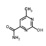 CAS#: 88394-12-1, 6-Methyl-2-oxo-1,2-dihydro-4-pyrimidinecarboxamide