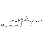 CAS#: 88407-85-6, Ethyl 3-(6-methoxy-2-naphthyl)-3-methyl-2-oxiranecarboxylate