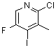 CAS#: 884494-50-2, 2-Chloro-5-fluoro-4-iodo-3-methylpyridine