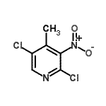 CAS#: 884495-05-0, 2,5-Dichloro-4-methyl-3-nitropyridine
