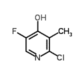 CAS#: 884495-29-8, 2-Chloro-5-fluoro-3-methyl-4-pyridinol