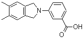 CAS#: 884497-56-7, 3-(5,6-Dimethyl-1,3-dihydro-2H-isoindol-2-yl)benzoic acid