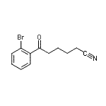 CAS#: 884504-62-5, 6-(2-Bromophenyl)-6-oxohexanenitrile