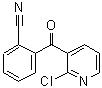 CAS 登录号：884504-80-7， 2-[(2-氯-3-吡啶基)羰基]苯甲腈