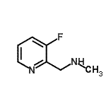 CAS#: 884507-13-5, 1-(3-Fluoro-2-pyridinyl)-N-methylmethanamine
