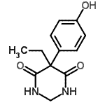 CAS#: 88456-71-7, 5-Ethyl-5-(4-hydroxyphenyl)dihydro-4,6(1H,5H)-pyrimidinedione