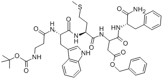 CAS#: 88463-49-4, N-T-Boc-beta-Ala-Trp-Met-Asp(Benzyl)-Pheamide
