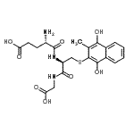 CAS#: 88467-65-6, L-alpha-Glutamyl-S-(1,4-dihydroxy-3-methyl-2-naphthyl)-L-cysteinylglycine