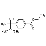CAS#: 885129-63-5, Ethyl 4-(2-hydroxy-3-methyl-2-butanyl)benzoate