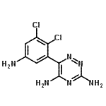 CAS 登录号：885230-03-5， 6-(5-氨基-2,3-二氯苯基)-1,2,4-三嗪-3,5-二胺