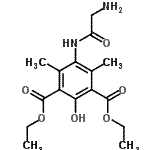 CAS#: 88526-45-8, Diethyl 5-(glycylamino)-2-hydroxy-4,6-dimethylisophthalate