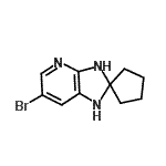CAS#: 885266-85-3, 6'-Bromo-1',3'-dihydrospiro[cyclopentane-1,2'-imidazo[4,5-b]pyridine]