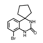 CAS#: 885267-16-3, 8'-Bromo-1'H-spiro[cyclopentane-1,4'-quinazolin]-2'(3'H)-one