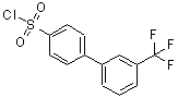 CAS 登录号：885267-96-9， 3'-(三氟甲基)-4-联苯磺酰氯