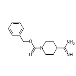 CAS#: 885270-25-7, Benzyl 4-carbamimidoyl-1-piperidinecarboxylate