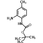 CAS 登录号：885270-81-5， 叔-丁基N-(2-氨基-4-甲基-苯基)氨基甲酸酯