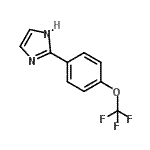 CAS#: 885271-86-3, 2-[4-(Trifluoromethoxy)phenyl]-1H-imidazole