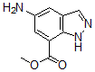 CAS 登录号：885272-08-2， 5-氨基-1H-吲唑-7-羧酸甲酯